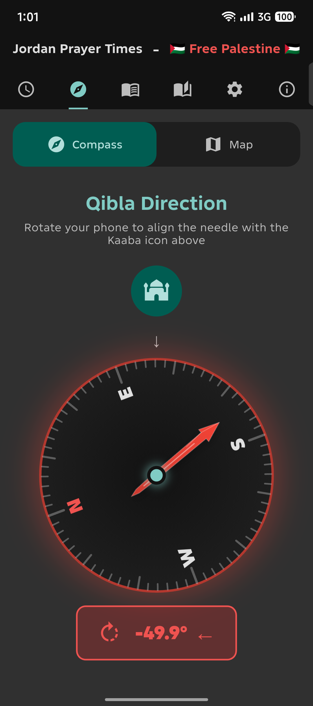 Qibla Compass
